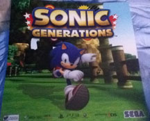Generations Modern Sonic Poster GameStop