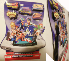 2002 Game Boy Advance 3D Cardboard Display