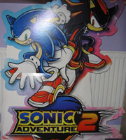 Sonic Adventure 2 Standee