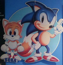 Sonic & Tails Cardboard Hanger
