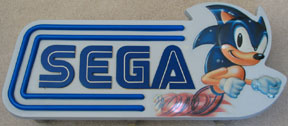 Sega Light Up Sonic Sign