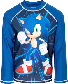 Long Sleeve Sonic Swim Shirt