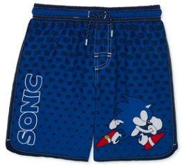 Walmart classic style Sonic swim shorts