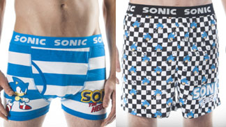 Boxer Briefs & Sleepy Sonic Boxers