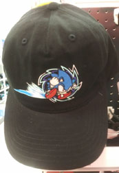 Black Spin Attack Cap Target Hat