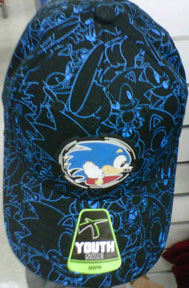 Youth Hat Blue Outline 