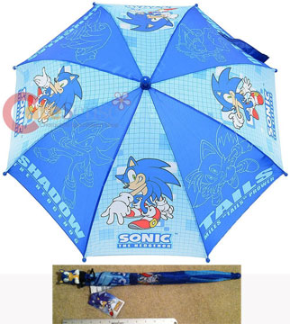 Figure Handle Sonic Blue Umbrella