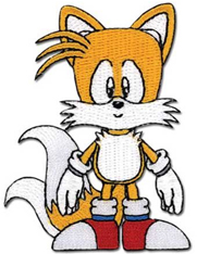 Classic Tails Embroidered Patch