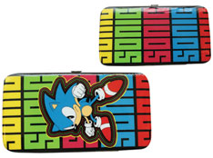 Color Name Sonic Flat Ladies Wallet