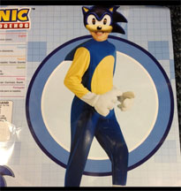 Weird Halfmask Sonic Costume