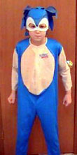 Halloween Hood Sonic Costume