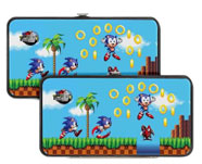 Hinge Wallet 16 Bit Style Sonic