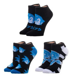 Japanese Design Sega Shop 3 Socks Pairs