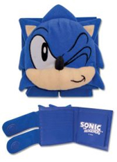 Impractical Plush Sonic Face Wallet