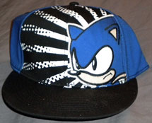 Screentone rays Sonic classic style cap