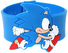 Rubber Bracelet Snap Close Classic Sonic