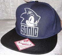SnapBack FlatBill Embroidered Sonic Cap