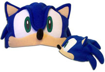 Sonic Hedgehogh Head Top Hat