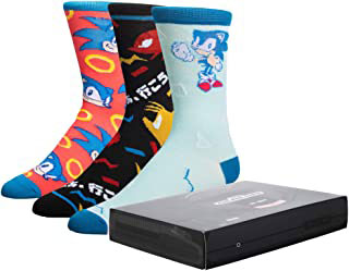 Console Shape Gift Box Socks 3 Pack