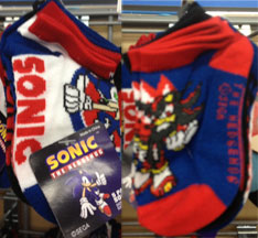 Walmart Sonic Socks Multi-Pack