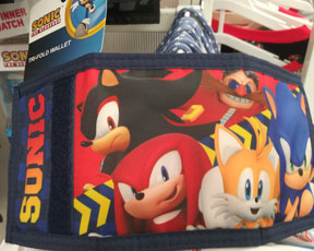 Nylon Sonic Group Wallet CG Art Target