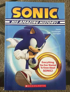 Sonic His Amazing History Scholastic Book