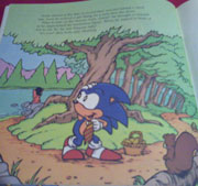 Sonic Book Page