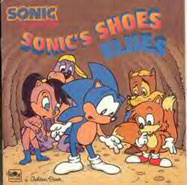 Sonic's Shoes Blues by Golden Books