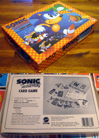 Mattel Card Game Box Front & Back