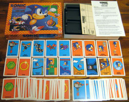 Sonic card game cards photo
