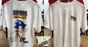 Screen Stars 3D Blast Sonic Shirt
