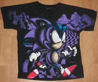 Purple Shaded Zone Sonic Shirt
