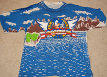 Sonic 1 Pixelated Shirt Design
