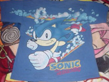 zig zag Sonic run shirt front