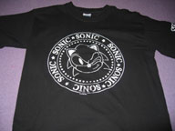Black and White Sonic Seal Shirt