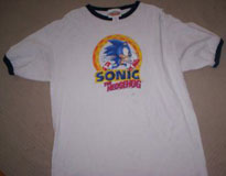Classic-Like Ring Collar Sonic shirt