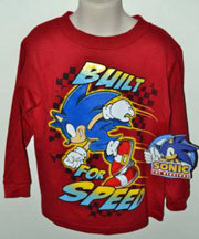 Built For Speed Red Long-Sleeve