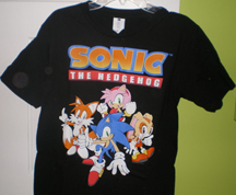 Sonic Tails Cream Amy Target Shirt