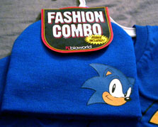 Fashion Combo Sonic Beanie Hat