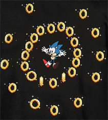 Lose rings Sonic hot topic tee