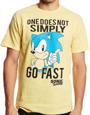 One Does Not Simply Go Fast Mens Shirt