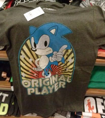 Original Player Classic Style Sonic Shirt