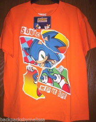 Rip it up Orange Sonic tee
