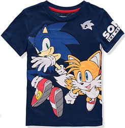Sonic Duo Blue Tee Tails