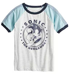 Raglan Sports Style Classic Kohls Tee