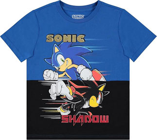 Halves Graphic Tee Sonic Shadow