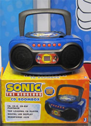 Jazwares CD Sonic Boom Box