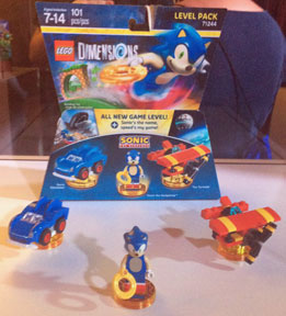 Lego Dimensions Level Pack Sonic