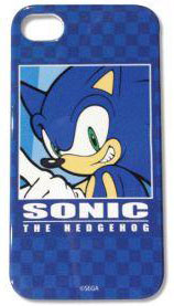 Power Anime Blue Iphone Sonic Case