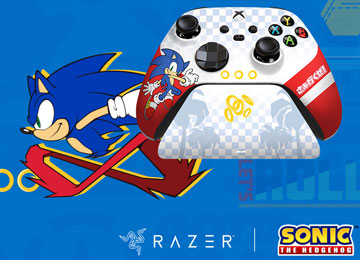 Razer Xbox Sonic Theme Controller